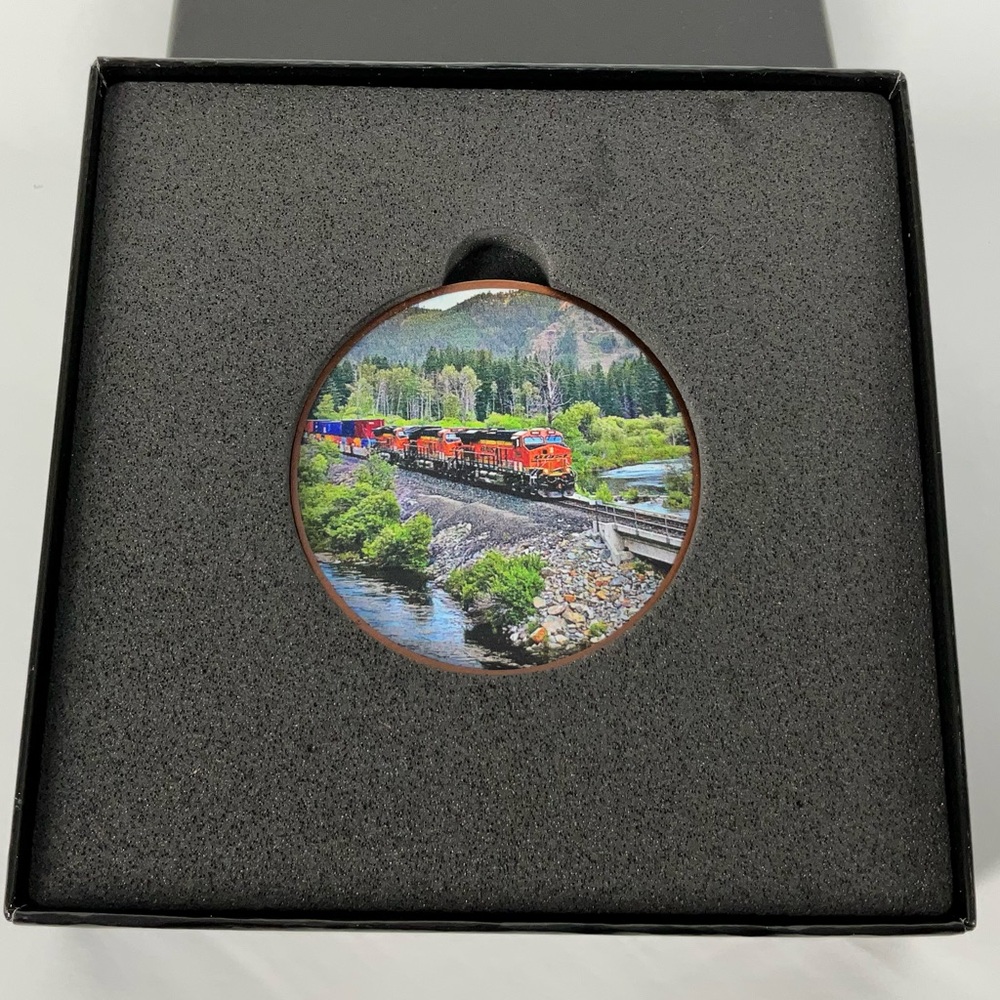NEW! 2021 BNSF Railway Commemorative Injury Free Safety Coin -‎ Railroad